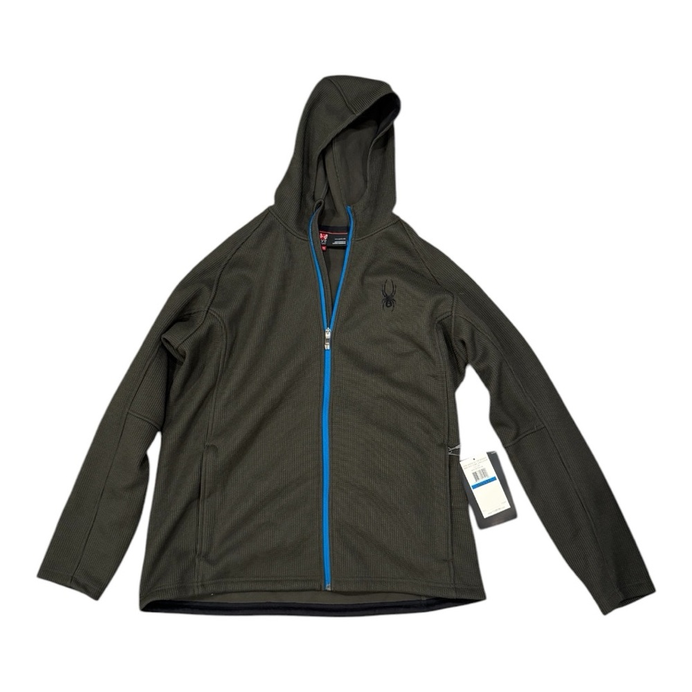 Spyder Olive Green Hooded Jacket